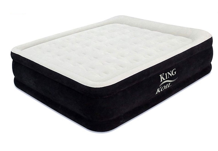King coil luxury raised air mattress
